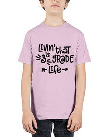 Third Grade Life 967# - third grade - Youth Tee Unisex