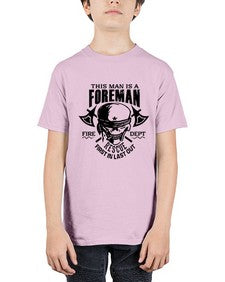 This man is 1166# - skull and bones - Youth Tee Unisex