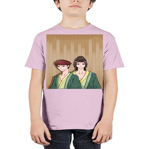 Two man in a hot spring 18# - anime - Youth Tee Unisex