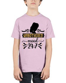 Unbothered mood Style 2# - black girls or women - Youth Tee Unisex