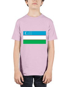 Uzbekistan 2042# - world flags - Youth Tee Unisex