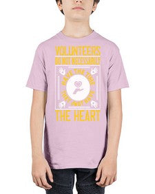 Volunteers do not necessarily have the time they just have the heart Style 13# - volunteer - Youth Tee Unisex