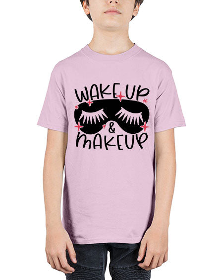 Wake Up Makeup Style 8# - beauty - fashion - Youth Tee Unisex