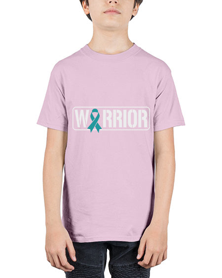 Warrior PTSD Awareness Teal Military 2# - PTSD - Youth Tee Unisex