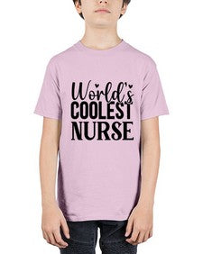 Worlds Coolest Nurse 1669# - nurse - Youth Tee Unisex