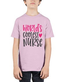 Worlds Coolest Nurse Style 1658# - nurse - Youth Tee Unisex