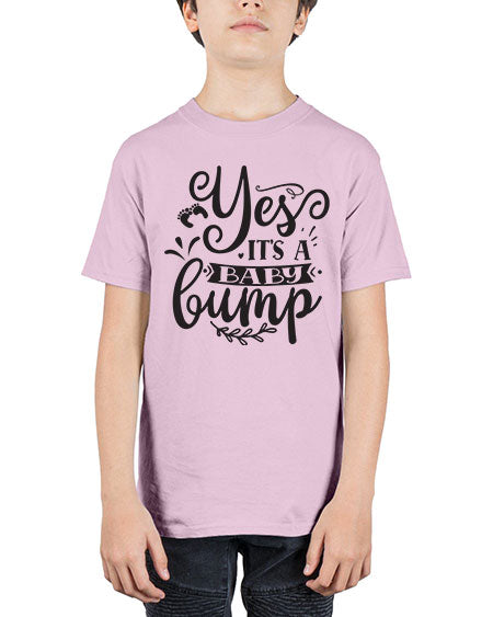 Yes it s a baby bump 476# - pregnancy - Youth Tee Unisex