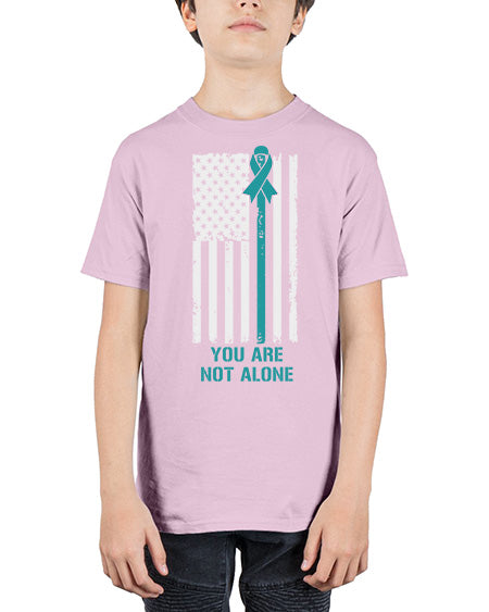 You Are Not Alone PTSD 1# - PTSD - Youth Tee Unisex