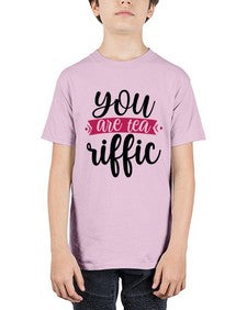 You Are Tea Riffic 1803# - tea - Youth Tee Unisex