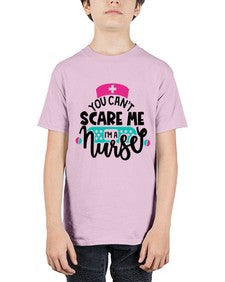 You Cant Scare Me Im A Nurse Style Style 1679# - nurse - Youth Tee Unisex