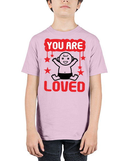 You are loved Style 241# - baby shower - Youth Tee Unisex