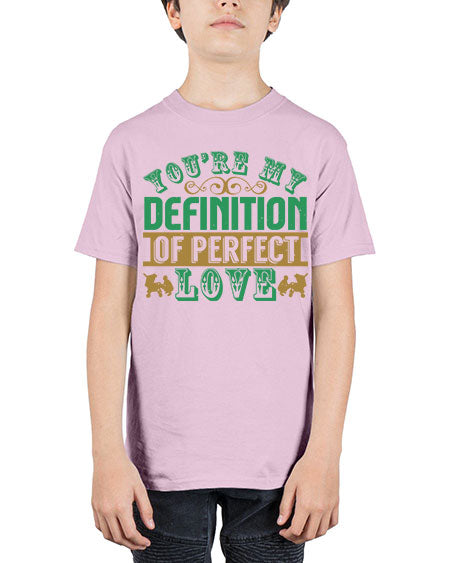 You are my definition of perfect love Style 242# - baby - Youth Tee Unisex