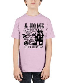 a home of a were wolf witch and their little monsters 53# - witch - Youth Tee Unisex