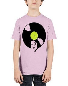 afrovinyl 63# - black girls or women - Youth Tee Unisex