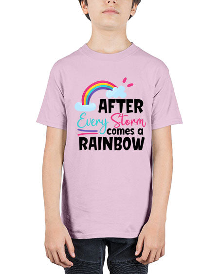 after every storm comes a rainbow Style 16# - baby - Youth Tee Unisex