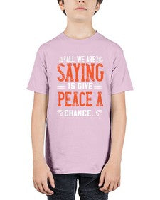 all we are saying 18# - vegan - Youth Tee Unisex