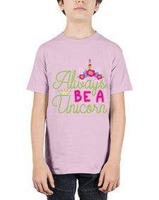 always be a unicorn 7# - unicorn - Youth Tee Unisex