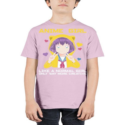 anime girl like a normal girl209# - anime - Youth Tee Unisex