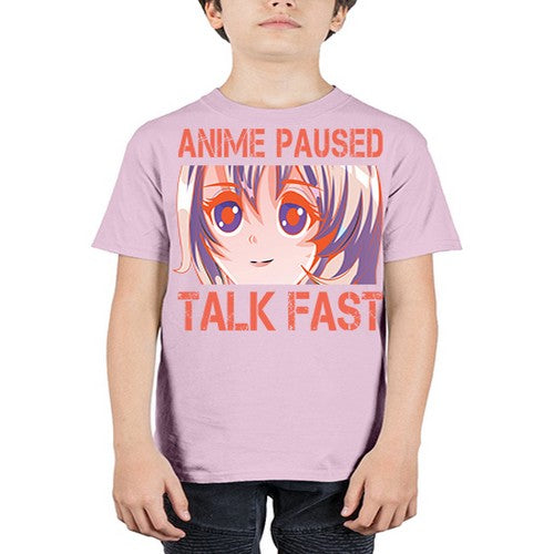 anime paused talk fast211# - anime - Youth Tee Unisex