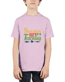 beachin not teaching Style 64# - teacher - Youth Tee Unisex