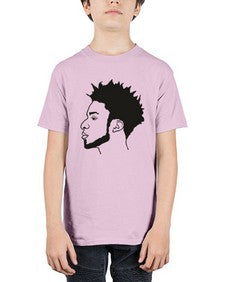 beardman 43# - black boys or men - Youth Tee Unisex