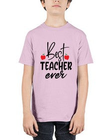 best teacher ever Style 80# - teacher - Youth Tee Unisex