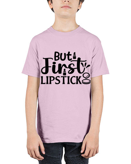 but first lipstick 4# - beauty - fashion - Youth Tee Unisex