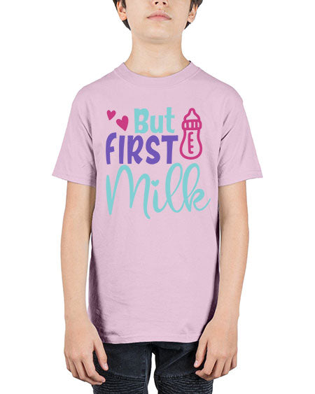 but first milk Style 49# - baby - Youth Tee Unisex
