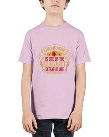 champagne is one of the elegant extras in life 79# - drinking - Youth Tee Unisex