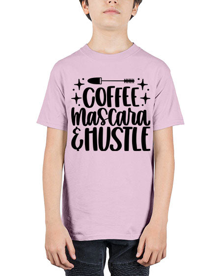 coffe mascara hustle 6# - beauty - fashion - Youth Tee Unisex
