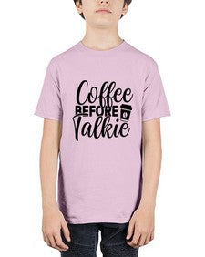coffee before talkie 764# - tea - Youth Tee Unisex