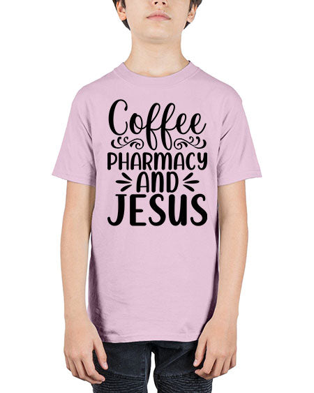 coffee pharmacy and jesus 661# - pharmacist - Youth Tee Unisex