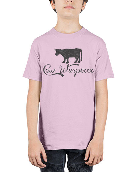 cow whisper - cow - Youth Tee Unisex