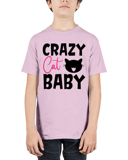 crazy cat baby Style 66# - baby - Youth Tee Unisex