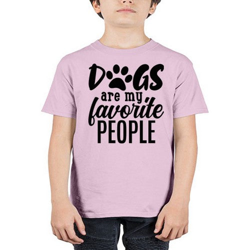 dogs are my favorite people 25# - dogs - Youth Tee Unisex