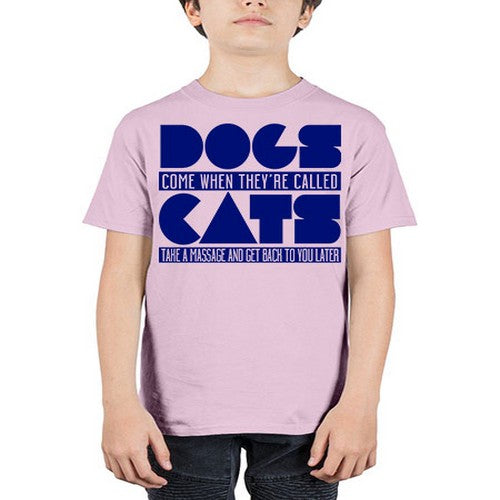 dogs come whey called - dogs - Youth Tee Unisex