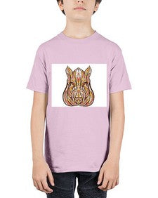 ethnic boar 417# - mandala - Youth Tee Unisex