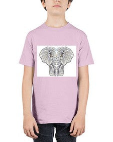 ethnic elefant 422# - mandala - Youth Tee Unisex