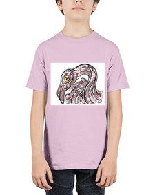 ethnic flamingo 423# - mandala - Youth Tee Unisex