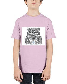 ethnic hippo 426# - mandala - Youth Tee Unisex