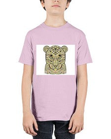 ethnic leopard 429# - mandala - Youth Tee Unisex