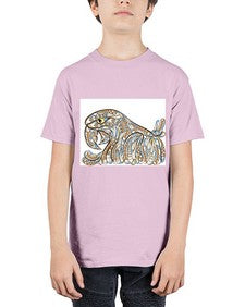 ethnic parrot 435# - mandala - Youth Tee Unisex