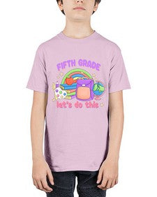fifth Grade Lets Do This 76# - fifth grade - Youth Tee Unisex