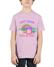 first Grade Lets Do This 144# - first grade - Youth Tee Unisex