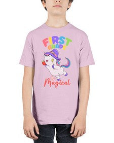 first Grade is Magical Unicorn 142# - first grade - Youth Tee Unisex