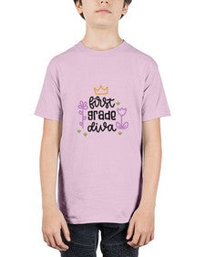first grade diva 126# - first grade - Youth Tee Unisex