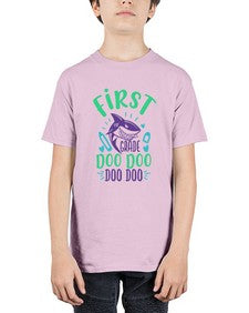first grade doo doo 132# - first grade - Youth Tee Unisex