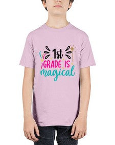 first grade is magical 140# - first grade - Youth Tee Unisex