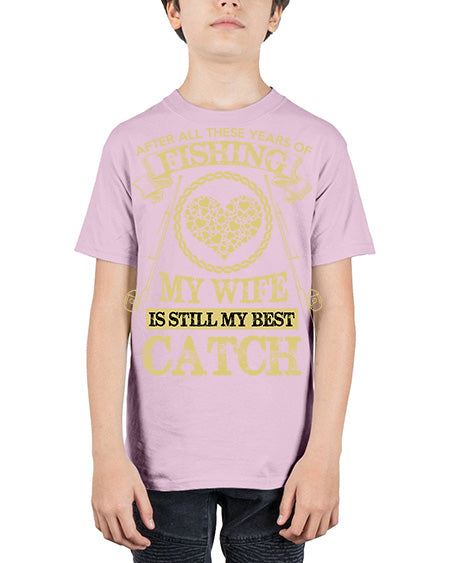 fishing 26# - shark-fish - Youth Tee Unisex