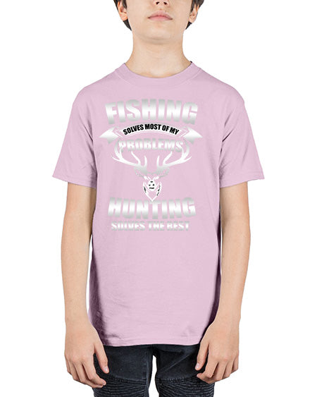 fishing 29# - shark-fish - Youth Tee Unisex